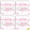 50 Pack Pink Bow Lip Balm Gifts Bulk, Moisturizing and Nourishing Lip Balm Gifts, Appreciation Bachelorette Party Favor for Women Coworker Birthday Party Supplies Decorations view 1