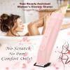 2 in 1 Women Electric Shaver - Dual Head Bikini Trimmer for Women Waterproof Wet & Dry Use Body Hair Trimmer and Facial Hair Remover, Painless Razors for Bikini Underarm Leg Arm Body Face, Pink view 3