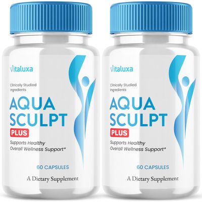 (2 Pack) Aqua Sculpt Advanced Pills, Acqua Sculpt Capsules Supplement Maximum Strength Blend Formula Men Women, Acqua Scalp Premium Support Natural Ingredients AquaScalp Health Wellness (120 Ct)
