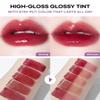 DEARMAY LA PISTE LIP TINT LP03 Romantic 0.14 oz. long lasting lip stain with glossy finish and lightweight texture, non sticky, hydrating formula with no flaking and glassy vivid tint, korean makeup view 4