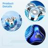 Rechargeable Portable For Men, Zinc Alloy Mini Shaver, Waterproof Ipx7, Perfect For Travel Grooming view 3