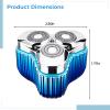 Rechargeable Portable For Men, Zinc Alloy Mini Shaver, Waterproof Ipx7, Perfect For Travel Grooming view 4