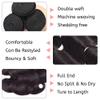 12A Body Wave Bundles Human Hair 1B Color Unprocessed Brazilian Virgin Human Hair Bundles 28 30 32 Inch Natural Black 3 Bundles Double Weft Weave Hair Extension for Women 300g Total view 4