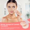 100 Ultra Soft Round Makeup Blender Sponges, Perfect For Face And Eye Makeup, Includes Travel Case For Easy Storage view 4