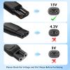 Amzpas 15V Charger Compatible with Philips Norelco HQ8505 3000 5000 7000 9000 Series, Multigroom MG5750 MG7750 MG7770 MG7790 QP6531 QP6510 QP6520 Electric Shaver Trimmer Charger view 2