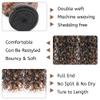 Ombre P1B/30 Highlight Bundles Human Hair Unprocessed Brazilian Virgin Human Hair Single Bundle Black Mixed With Brown 16 Inch Curly Wave Bundle Double Weft Hair Extension for Women 100g Total view 3