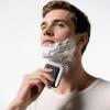 Mini Electric Shaver, Luggage Electric Shaver, Rechargeable Travel Razor, for Men, Portable Razor, Waterproof Facial Hair Removal, USB Rechargeable Long Lasting for Home (Upgraded Black) view 2