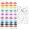 1250 PCS Face Gems, Self Adhesive Rhinestones for Makeup Eyes Rhinestones Face Jewels Rainbow Gems Faces Stick On, Body Eye Makeup Gem Festival Accessories Costume for Women (Colourful) view 1