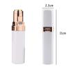 ZJchao Hair Remover Electric Electric Face Hair Face Light LED Portable for Women (BLACK) view 2