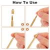 11Pcs Wig Making Kit Including 4Pcs 13  4in Wig Lace and Wigs Installation Kit - 4 Ventilating Needles and 1 Brass Ventilating Holder, Comprehensive Wigs Making Supplies for Beginners, Professionals view 3