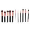14pcs Makeup Brushes Set | Soft & Dense Synthetic Fiber | Blush/Eyeshadow/Concealer Brushes | Lightweight for Beginners & Experts | Travel - Friendly view 1