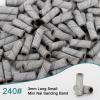 102 Pcs Mini Nail Sanding Bands, 180 Grit Small Sanding Files for Nail Drill, Durable Polishing Bands for Acrylic Nails, Gel Removal & Shaping with Smooth Surface (White) view 4