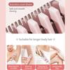 Shaver for Women, Razor, 2 in 1 Painless Bikini Hair Trimmer, 2-in-1 Dual-Head Cordless Electric Shaver for Women, Wet and Dry Efficient Cleaning for Legs, Arms, Underarms (Pink) view 3