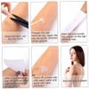200 Sheets Wax Strips for Hair Removal 8x3 Inch Thickened Cotton Fiber Hair Removal Wax for Legs, Armpits, Arms Strips for Face view 4
