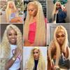 12A Blonde Bundles Human Hair 613 Bundle Unprocessed Brazilian Virgin Human Hair Curly Wave 3 Bundles 14 16 18 Inch Double Weft Weave Hair Extension for Women 300g Total view 3