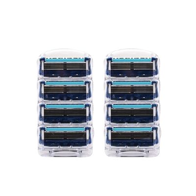 Shaving Cassettes/Blades Proglide Technology for Men Beard Cutting Shaving Shaver Blades 8 Pcs