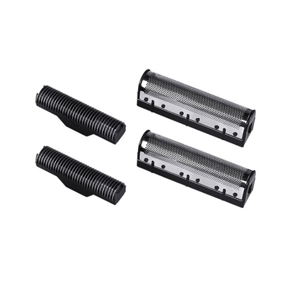 4PCS/Set Replacement Blade,Compatible for KemeiKm-2026/1102 Hair Trimmer Clipper Barber Cutting Knife Head Beard Shaving Parts(KM-1102)