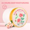 puresoak bath Rose Body Butter, Natural Body Butter for Men Women Smell Good, Rose Scented Shea Butter Body Cream, Body Moisturizer for Dry Skin 6.8 floz view 2