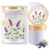 Lavender Body Butter, Natural Shea Body Butter for Dry Skin, Womens and Mens Body Care, Body Care for Deep Moisturizing and Hydrating-3.4 floz+6.8 floz view 1