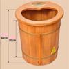 WXLYJXUE Foot Bath Foot Tub Foot Spa Wooden Barrel Foot Bath Barrel Wooden Household Durable Health Foot Washing Bucket Foot Tub view 2