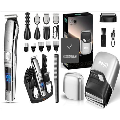 Beard Trimmer and Foil Shaver Set