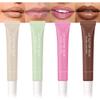 4 PCS Butter Lip Balm  Ultra-Hydrating Lip Care with Shea Butter & Olive Oil, Soothes Dry Lips with Natural Tint & Gloss Effect, Lip Plumper Moisture & Light Lip Stain Finish Set 03 view 1