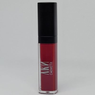 A|K| Cosmetix LUX Liquid Lipstick, 22 Shades, Matte & Satin Finish, Long-Lasting Color, Paraben-Free, With Vitamin E, Avocado, Jojoba & Sweet Almond Oils (Sin City)