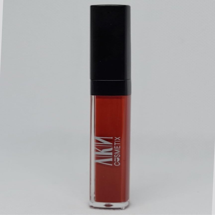 A|K| Cosmetix LUX Liquid Lipstick, 22 Shades, Matte & Satin Finish, Long-Lasting Color, Paraben-Free, With Vitamin E, Avocado, Jojoba & Sweet Almond Oils (Love bite)