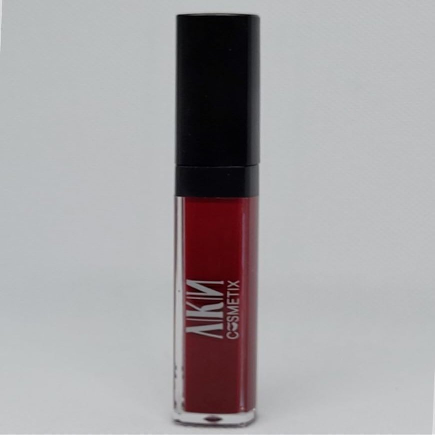 A|K| Cosmetix LUX Liquid Lipstick, 22 Shades, Matte & Satin Finish, Long-Lasting Color, Paraben-Free, With Vitamin E, Avocado, Jojoba & Sweet Almond Oils (Kiss Me)