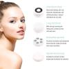 Facial Cleaning Brush, Rechargeable Electric Facial Scrub, IPX7 Waterproof, 3-Speed Adjustable, with 4 Brush Heads, Suitable for Deep Cleaning, Exfoliation, and Facial Massage(White) view 3