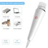 Facial Cleaning Brush, Rechargeable Electric Facial Scrub, IPX7 Waterproof, 3-Speed Adjustable, with 4 Brush Heads, Suitable for Deep Cleaning, Exfoliation, and Facial Massage(White) view 4