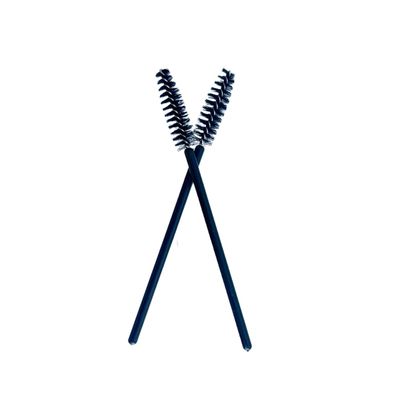 50 Pcs Disposable Eyelash Mascara Brushes for Eye Lashes Extension Eyebrow and Makeup, TheLashDen, (Black), Lash Spoolies
