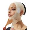 Bderkz Chin Strap Support Band Post Surgery Lipo Compression V-Shaped Face Slimmer Facial Double Chin Neck Cover Strap Bandage(Large) view 1