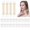 24 pcsNeck Firming Patch - Neckband Lift Invisible Patch, instantly eliminates double chin effect, seamless skin tightening effect, shapes smooth neck contour (V28-Skin color) view 1