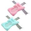 Baby Bath Pillow Newborn Baby Non-Slip Bath Pillow Boys Girls Unisex for 0-12 Months Blue Blue, Bathing view 3