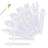 60Pcs Nose Wax Sticks Safe PP Plastic Effective Nose Hair Wax Kit for Women Men Nostril Cleaning Stick view 1