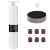 Elitzia Rechargeable Electric Foot Callus Remover 2 in 1 Foot Grinder Hard Skin Remover with 3 Speeds Adjustable Nail Care Tool for Home Use White ETFO02 view 1