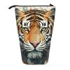 FZQVSLCM Telescopic Pencil Case Year of the Tiger Face Standing Pen Holder Pop Up Pencil Pouch Cute Stand up Cosmetics Bag Travel Makeup Bag Portable Toiletry Bag for Women Men Office Supplies view 2