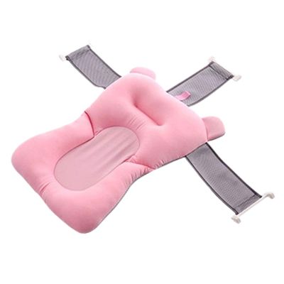 Baby Bath Pillow Newborn Baby Non-Slip Bath Pillow Boys Girls Unisex for 0-12 Months Blue Style 2, Bathing