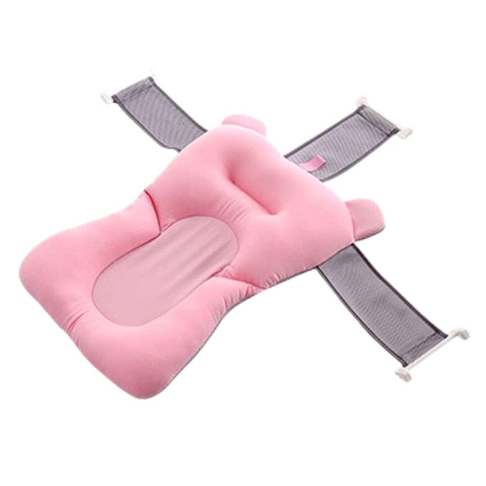 Baby Bath Pillow Newborn Baby Non-Slip Bath Pillow Boys Girls Unisex for 0-12 Months Blue Style 2, Bathing
