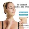 Bderkz After Liposuction Surgery Neck and Chin Compression Garment Wrap Facelift V-Shaped Face Slimmer Strap Bandage(Medium) view 3