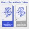 2026 New Tattoo Stencil Printer Machine for Tattoo Artists&Beginners,with 10 pcs Tattoo Transfer Paper and Folded Paper,Compatible with Phone/Pc,Thermal Portable Bluetooth Inkless Wireless Printer view 3