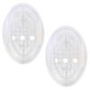 2Pcs Massage Brush, Professional Meridian Massage Brush, Full Body Relaxation Anti Cellulite Body Scrubber for Neck, Back, Lumbar Spine, Feet, LegsMassage view 1