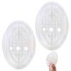 2Pcs Massage Brush, Professional Meridian Massage Brush, Full Body Relaxation Anti Cellulite Body Scrubber for Neck, Back, Lumbar Spine, Feet, LegsMassage view 2
