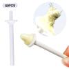 60Pcs Nose Wax Sticks Safe PP Plastic Effective Nose Hair Wax Kit for Women Men Nostril Cleaning Sticks view 4