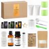 DIY Hand Cream Kit  Make 2 Custom Natural Hand Creams | Starter Set with Shea Butter Base, Essential Oils, Jars & Labels | Gift for Women, Teens, Beginners view 1