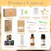 DIY Hand Cream Kit  Make 2 Custom Natural Hand Creams | Starter Set with Shea Butter Base, Essential Oils, Jars & Labels | Gift for Women, Teens, Beginners view 2