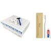 50 Pack Shave Kit, 50 Pack Toothbrushes with Toothpaste - Portable Individually Wrapped Travel Size Toiletries Amenities view 1