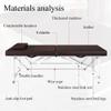 AKIQKPX Portable Massage Table Can Be Foldable, Multi-Function Massage Bed, Professional Massage Bed, Tattoo Chair, Esthetician Bed for Eyelash Extensions, Spa(185 * 60cm-72.8 * 27.6in) view 3