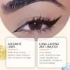 24 HR Waterproof Eyeliner Double Sharpenable Eye Pencil, Easy to Apply, No Smudging, Smooth and Easy to Color, Create a Natural or Personal Look (#05 Brown) view 3